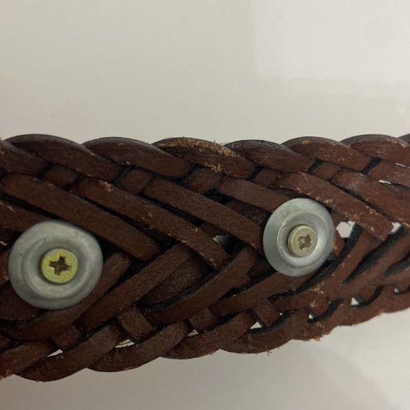 Genuine leather belt with conchos - Picture 9 of 9